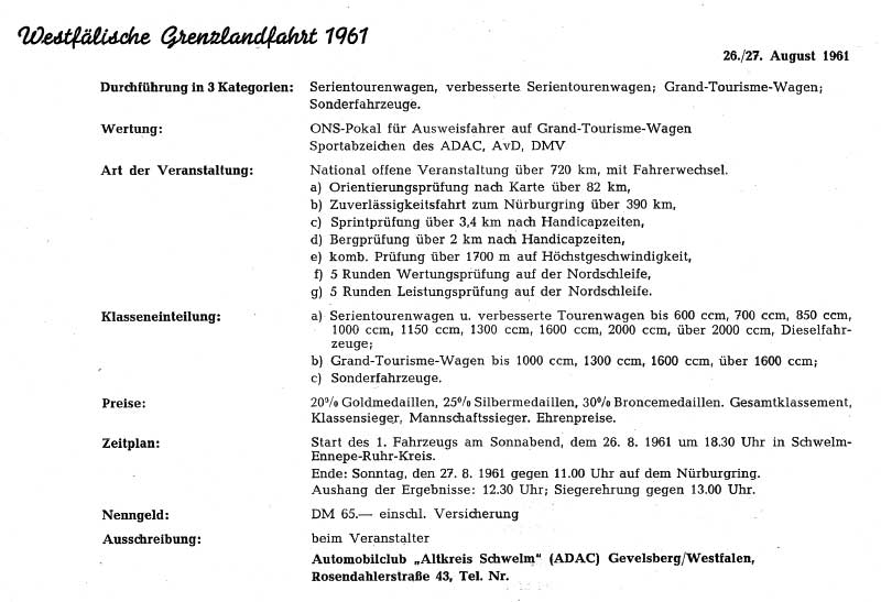 Anzeige in ONS Mitteilungen 5-1961