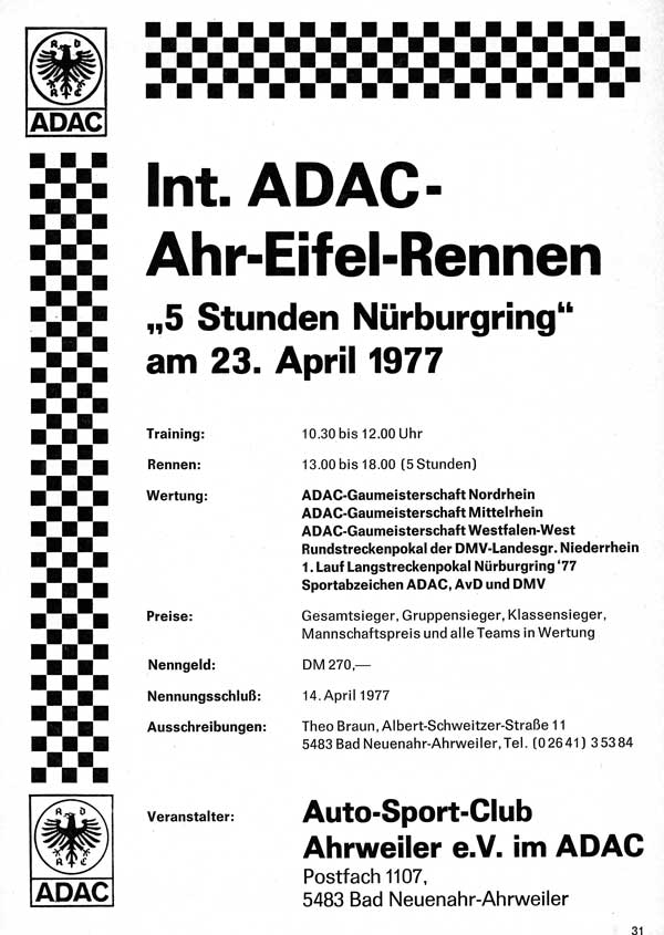 Anzeige in ONS Mitteilungen 3/1977