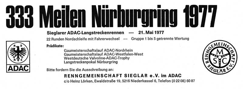 Anzeige in ONS Mitteilungen 4/1977