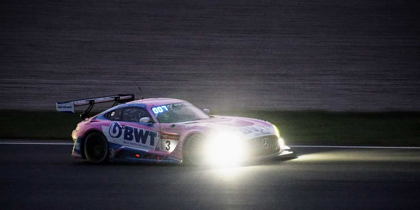 Fabian Schiller, Maximilian Götz und Adam Christodoulou im Mercedes-AMG GT3