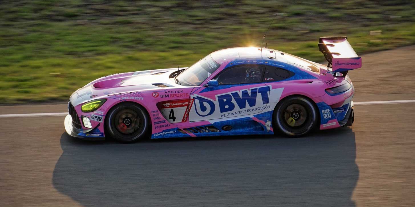 Maro Engel, Jules Gounon und Daniel Juncadella