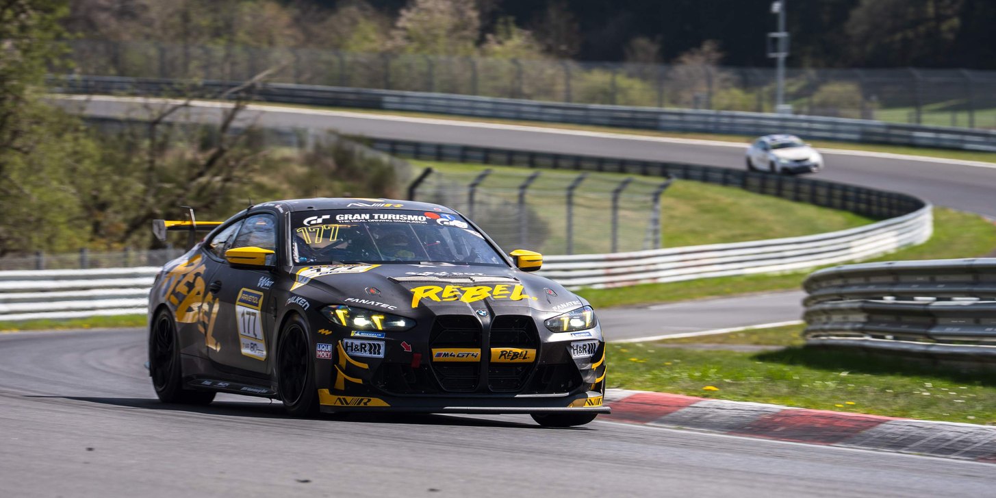 #177 BMW M4 GT4 EVO von AV Racing by BLACK FALCON