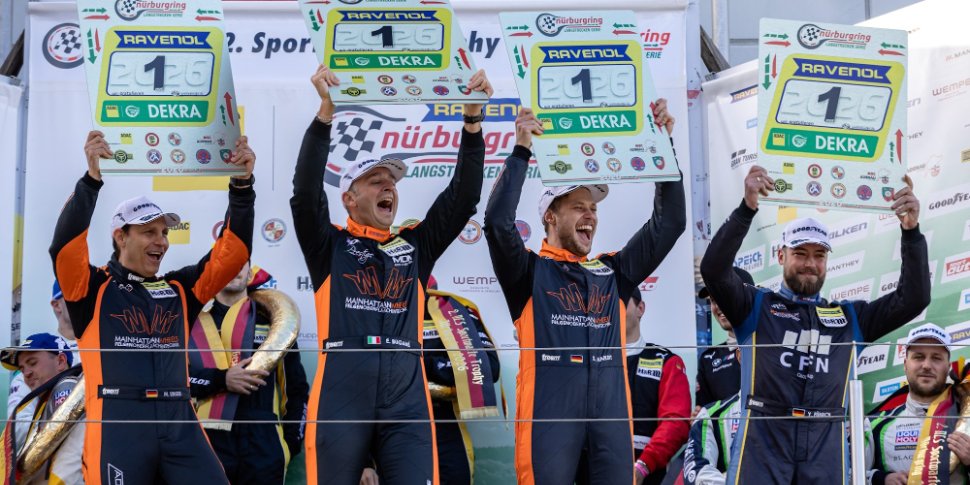 Adrenalin Motorsport Team Mainhattan-Wheels feiert achten NLS-Meistertitel